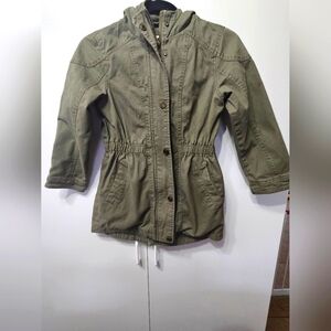 Urban Republic Army Green girls jacket small 7/8.